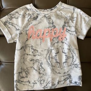 Short sleeve “Happy” shirt